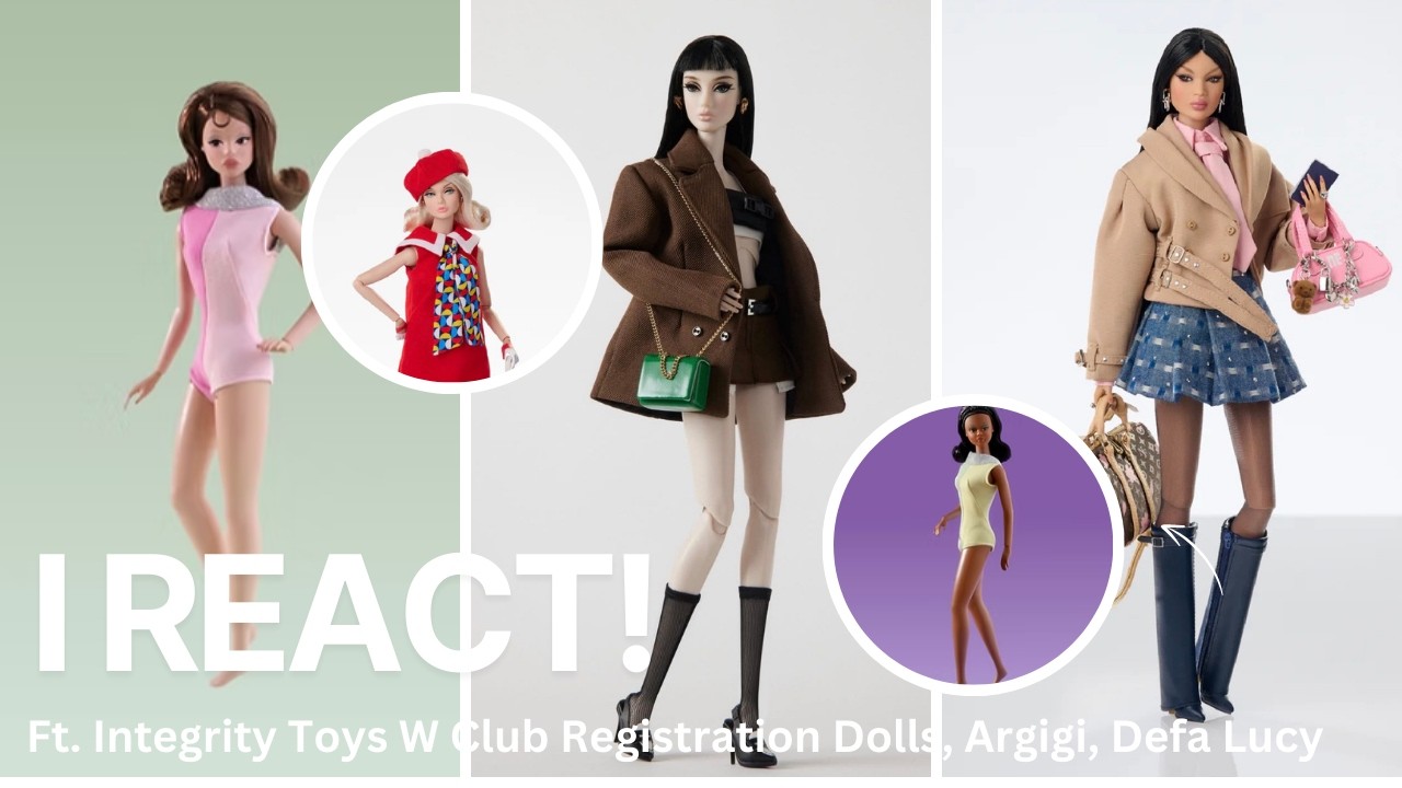 I REACT to New independent Doll Releases: W Club 2026 Registration Dolls, Argigi Swimsuit, Defa Lucy