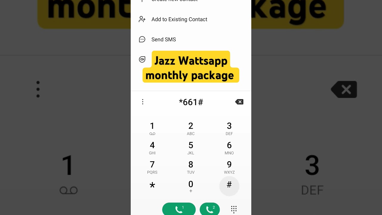 Jazz monthly Whatsapp package 2024 | jazz monthly Facebook package 2024 #jazz
