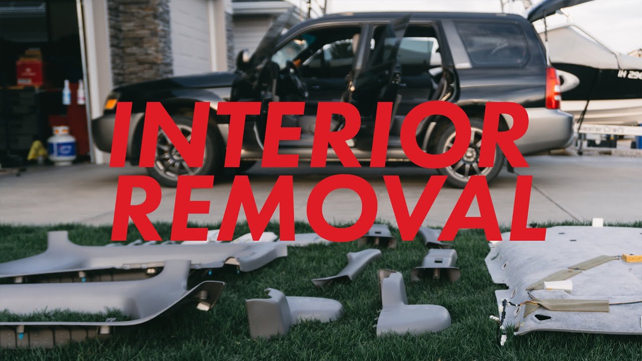 Remove Subaru Forester Headliner and Trim Easily!