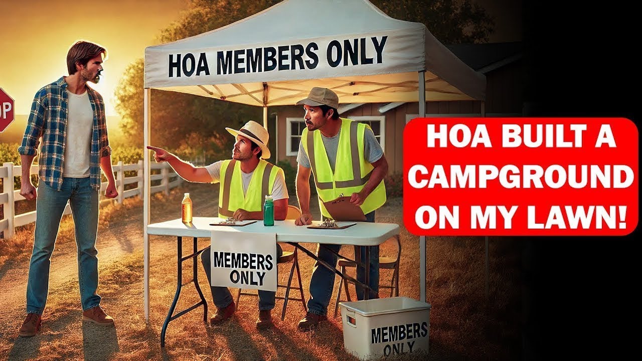 HOA set up tents on my land and billed me for it—so I took them to court and won big!