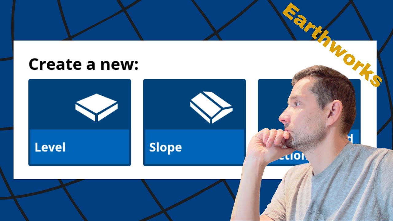 Simple Level or Slope Design on Machine Trimble Earthworks