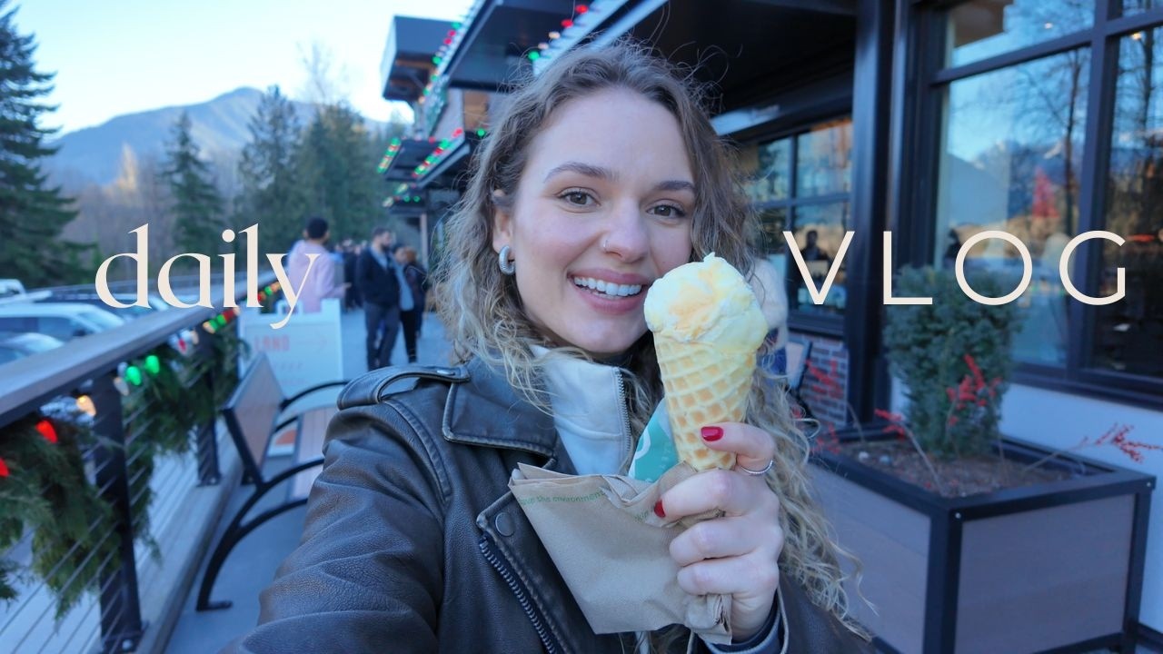 um dia fora de casa | updates da vida, passeio de carro + melhor sorvete do Canadá