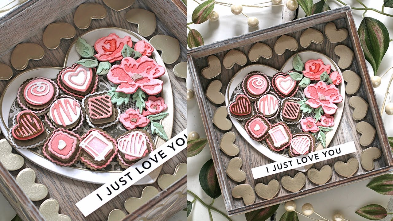 MIX IT up with LOVE Candies! Mixed Media with Shari Carroll