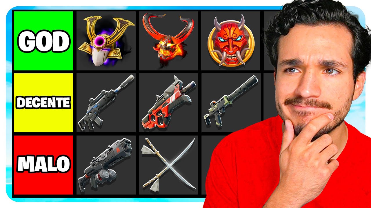 Califiqué TODAS las MITICAS del CAPITULO 6 en Fortnite!