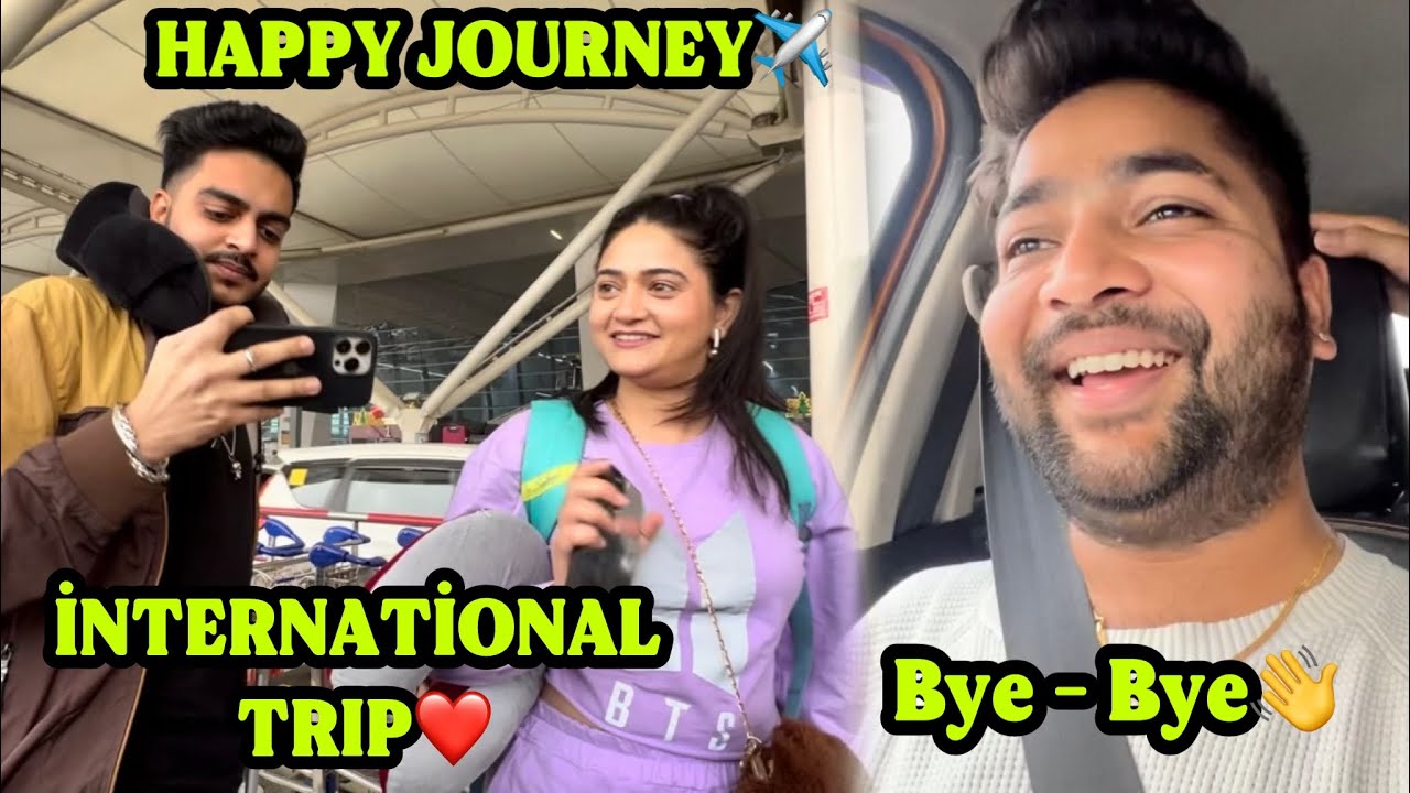 Rachit Aur Sibbu Gaye International Trip✈️❤️🔥