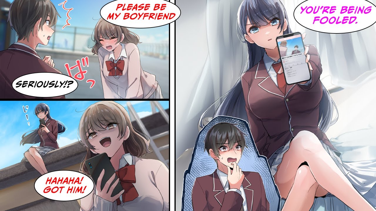 [Manga Dub] I started going out with the prettiest girl in my class, but she told me it was a prank