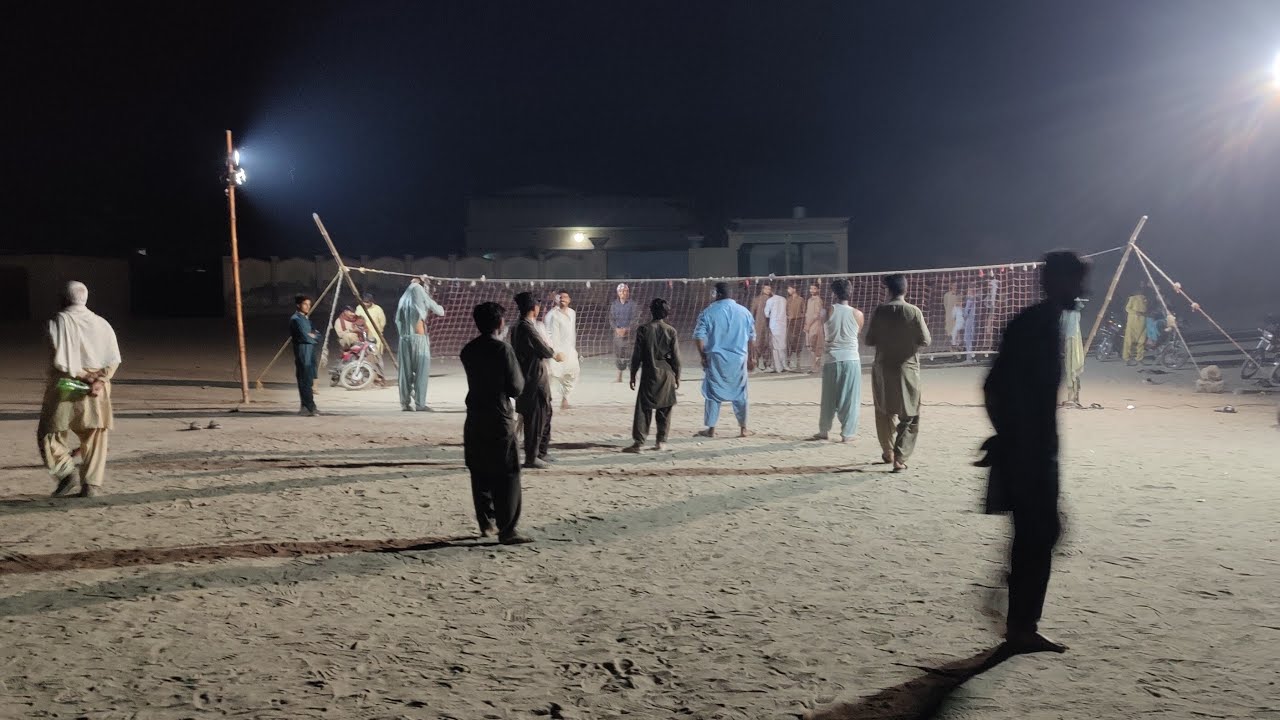 Muji Shah Fans is live volley ball match