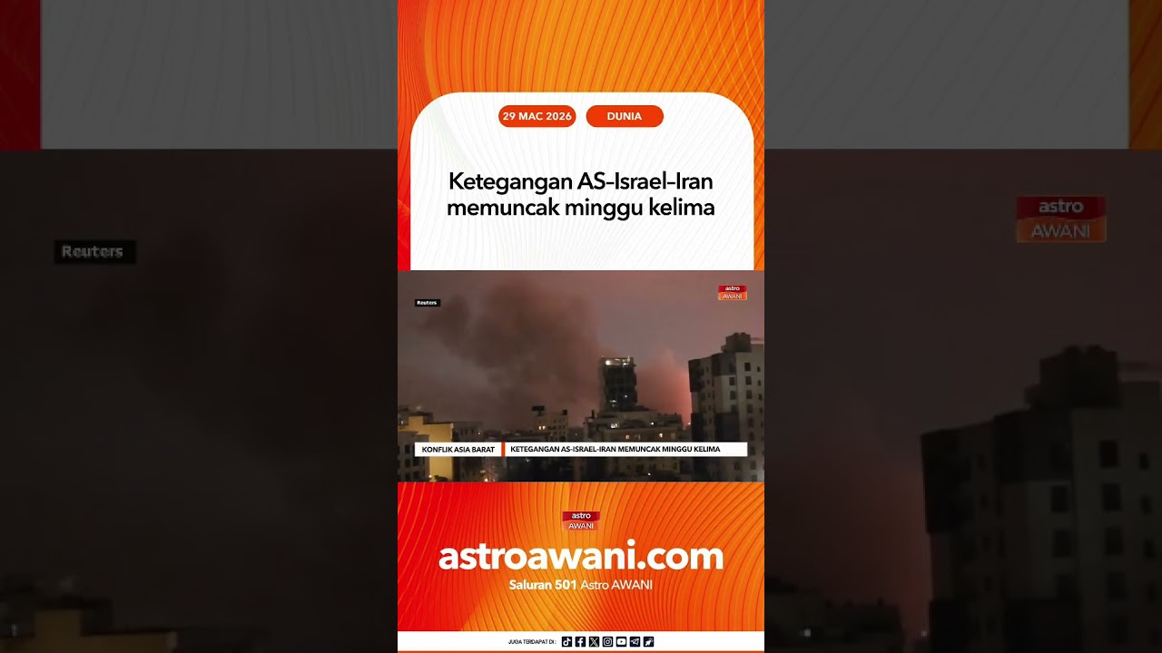 Ketegangan AS&ndash;Israel&ndash;Iran memuncak minggu kelima
