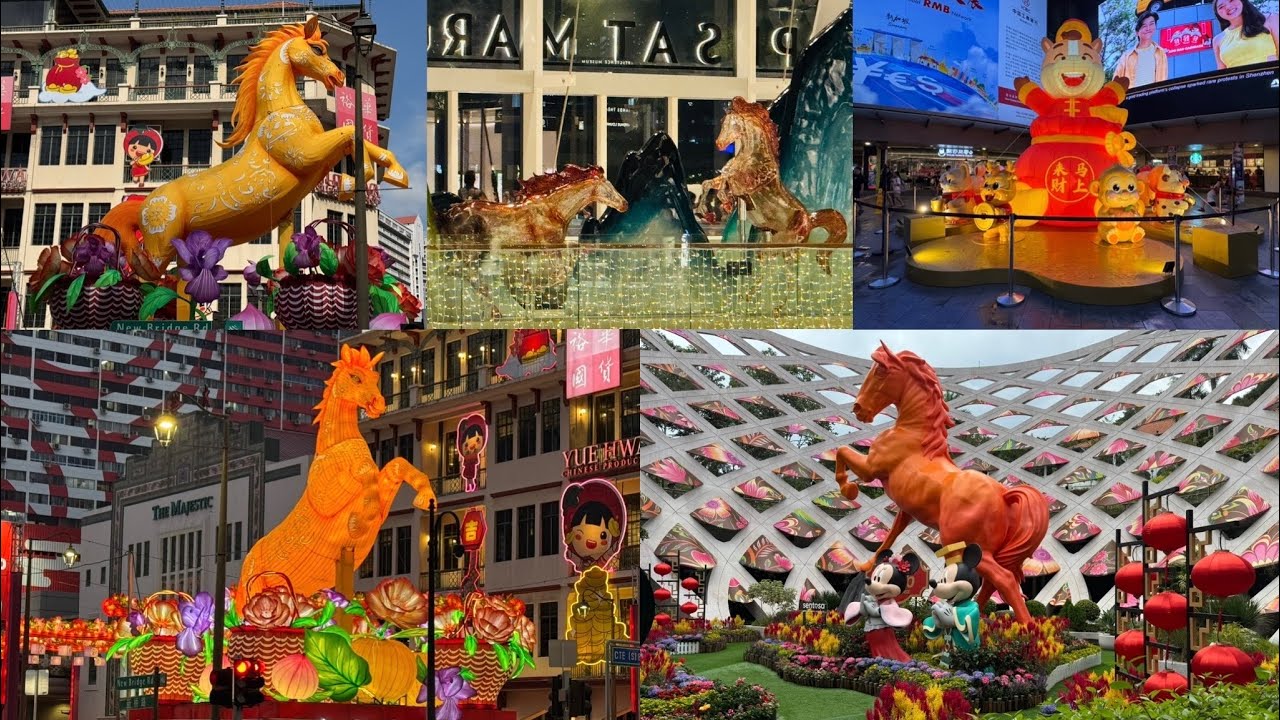 《岁启华章2026｜狮城三大地标新春印象》 Spring Prelude 2026 | Singapore Festive Landmark 牛车水、金少、圣淘沙、怡丰城