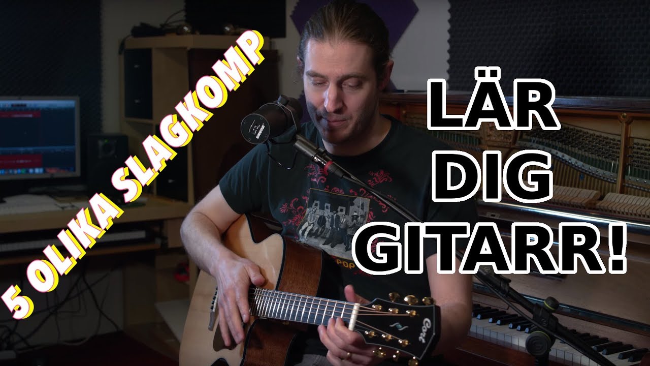 5 ENKLA SLAGKOMP PÅ GITARR!