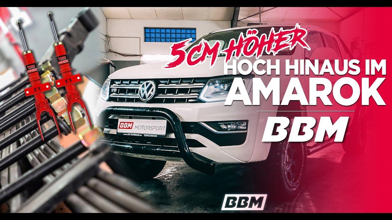 Hoch hinaus mit dem VW Amarok V6 | Pedders Suspension | by BBM Motorsport