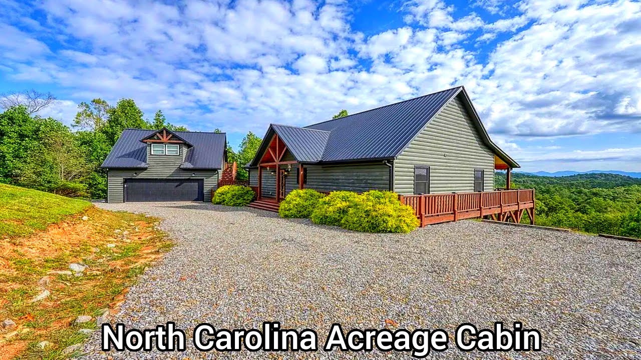 North Carolina Log Cabins For Sale | 2.4 Acres | North Carolina Real Estate | Lazy Bear Retreat2