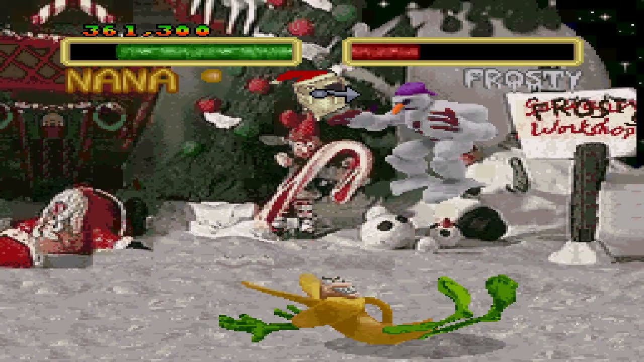 CLAYFIGHTERS 2 - ( SNES ) - [ NANA MAN ]  - PLAYTHROUGH