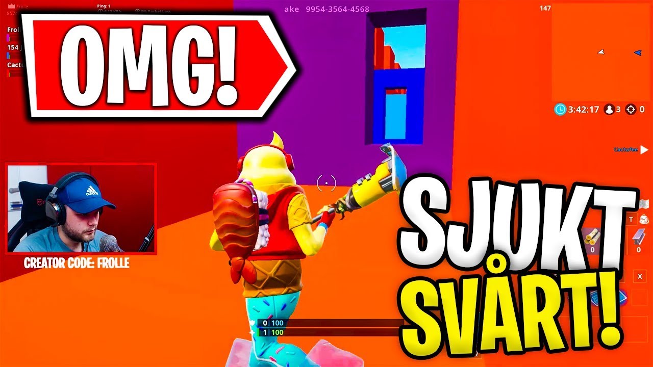 🌈 | Färg-Slider Slip n Slide Run Challenge! (Fortnite Creative)
