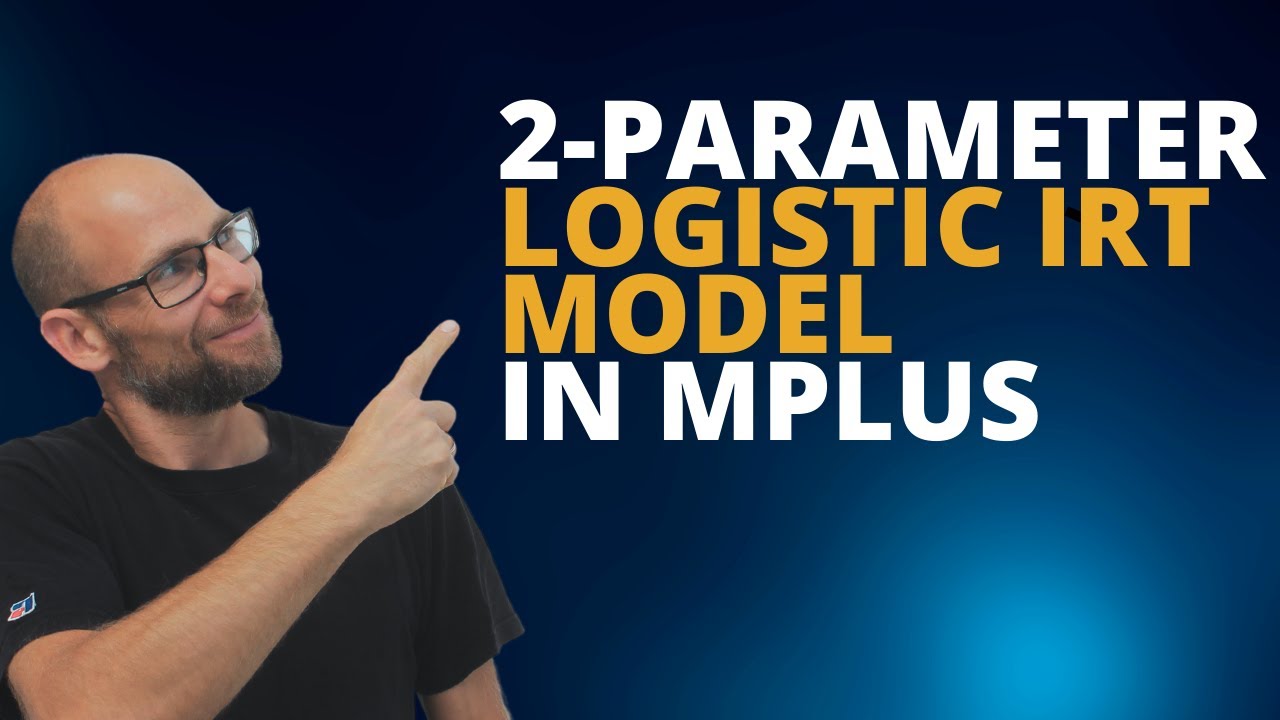 2-parameter logistic IRT model in Mplus