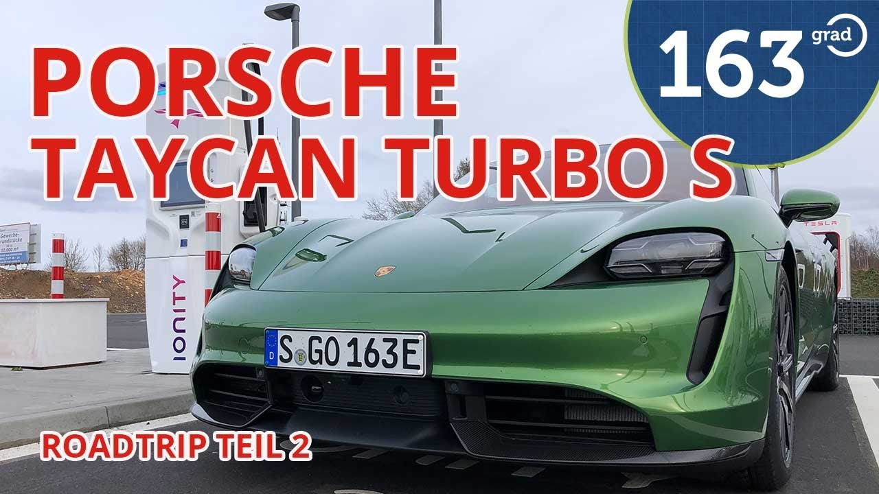 Porsche Taycan Turbo S Autobahn Roadtrip | Teil 2 | Charging Planer und Range Mode