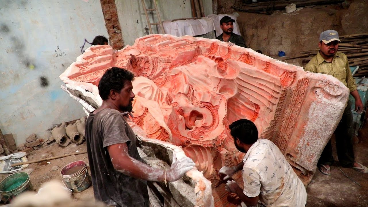 Ganesh Making | PoP Ganesh idol Making Full Process At Dhoolpet | Dhoolpet Ganesh Idol Making 2021