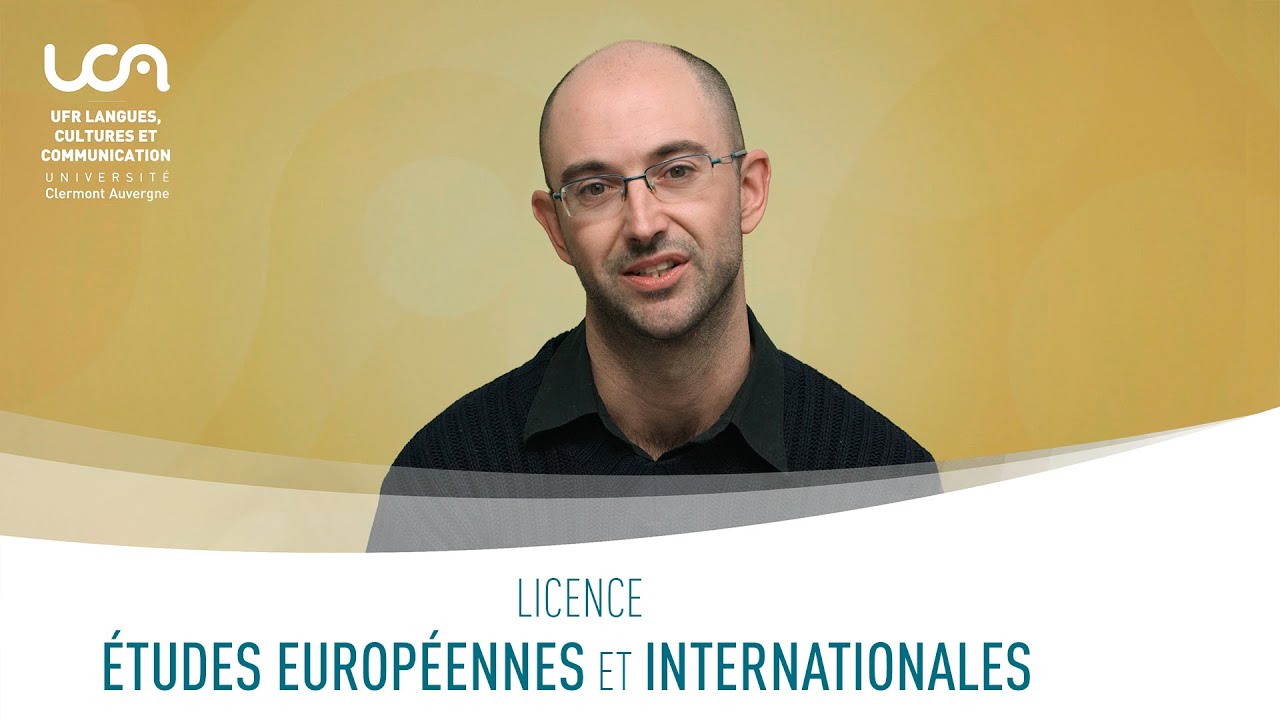 Étudier en licence Études Européennes et Internationales