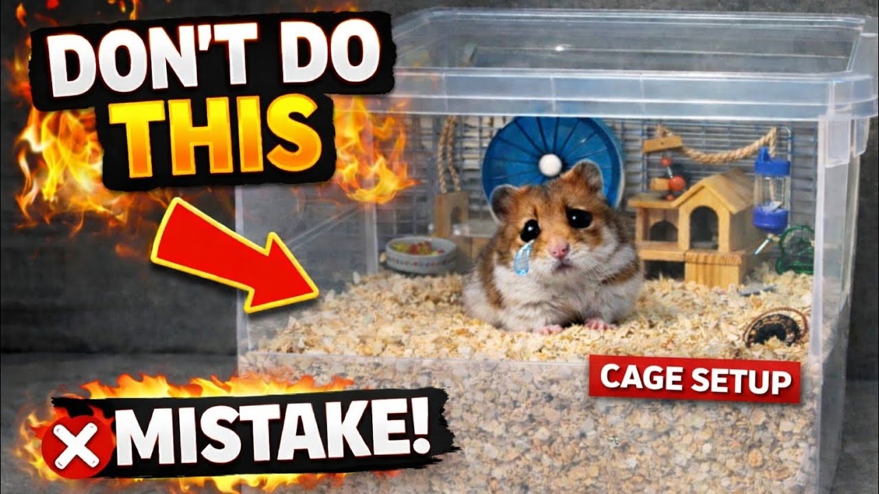 Don't do this mistake ❌ | This may kill your Hamster 🐹| Avoid These||