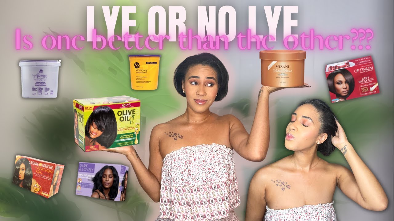 WHAT'S THE DIFFERENCE BETWEEN A LYE OR NO LYE RELAXER?? | HOW TO KNOW WHICH RELAXER YOU SHOULD USE