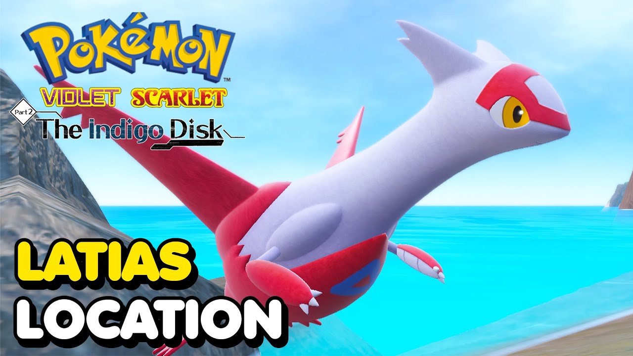 Как получить LATIAS в Pokemon Scarlet & Violet (DLC The Indigo Disk)