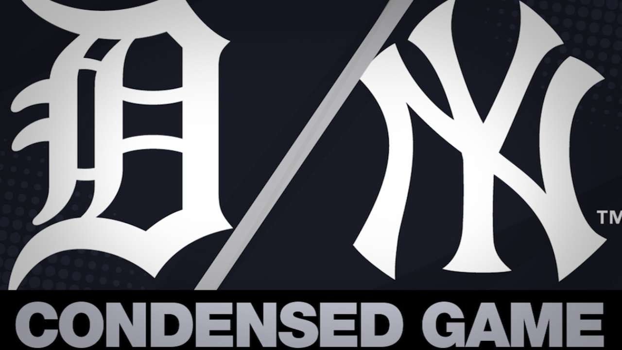 Skr&oacute;cona gra: DET@NYY &ndash; 3.04.19