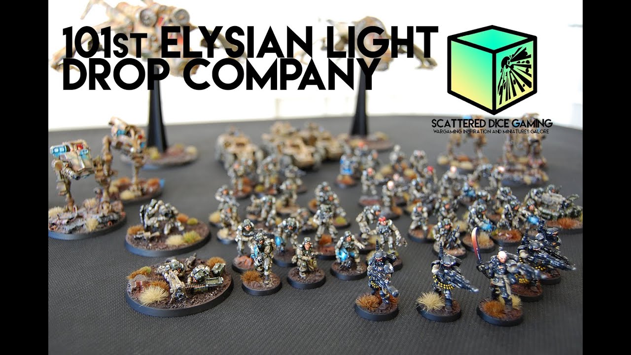 Elysian Drop troops - 101st Light Drop Company