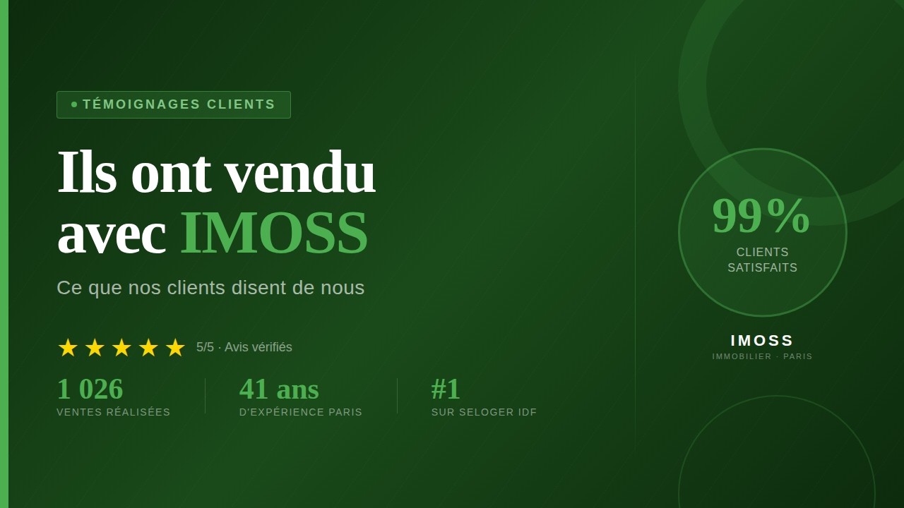 Témoignages clients IMOSS