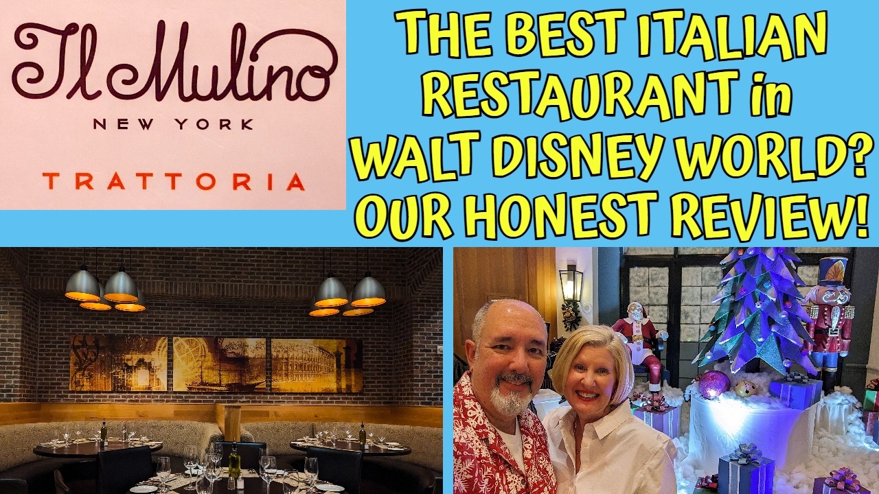THE BEST ITALIAN RESTAURANT in WALT DISNEY WORLD? OUR HONEST REVIEW