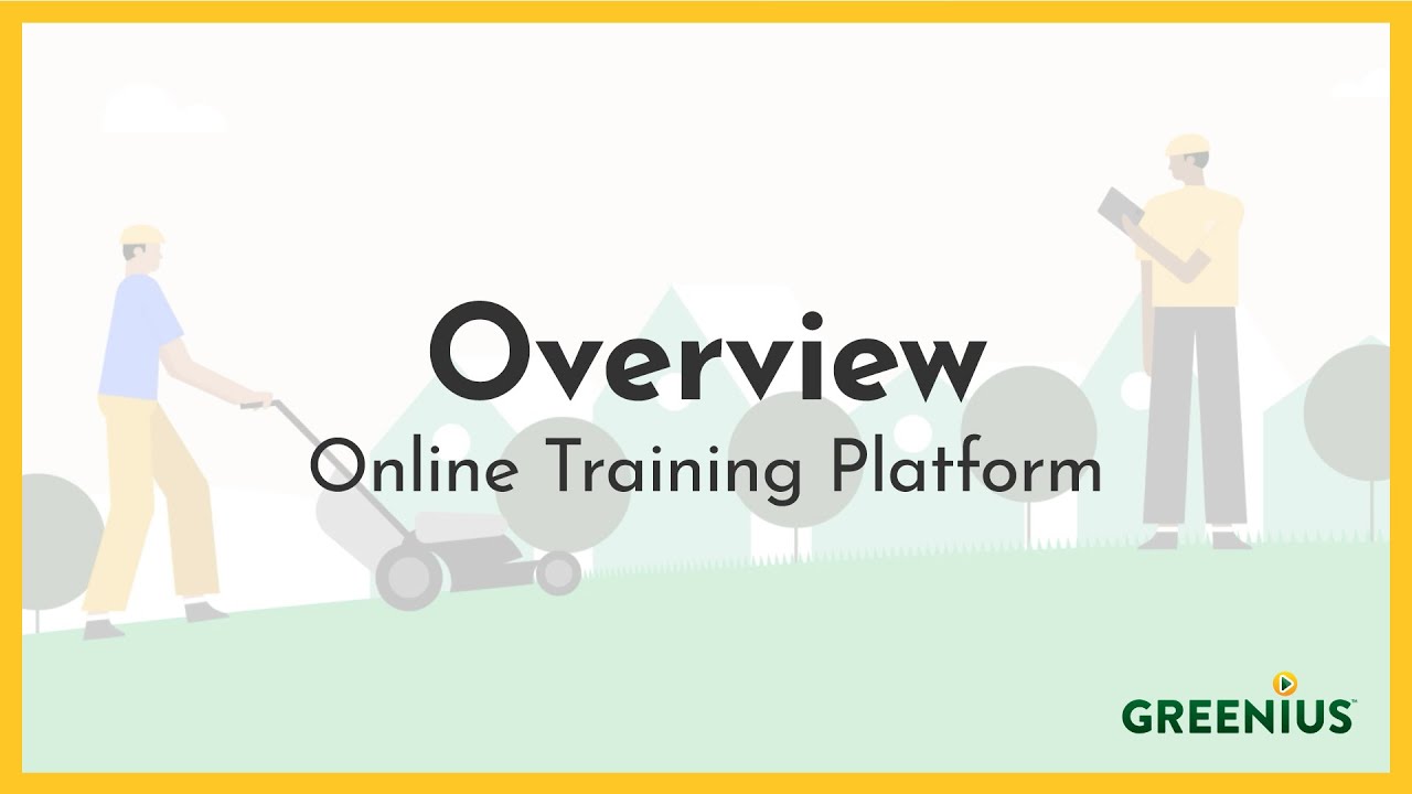 Train Landscape Staff Faster with Greenius Online Training