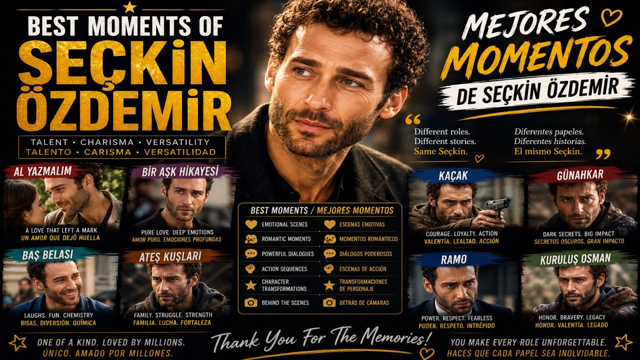 Bestest moment of Actor Seçkin Özdemir(Los momentos más mejores del Actor Turco Seçkin Özdemir)