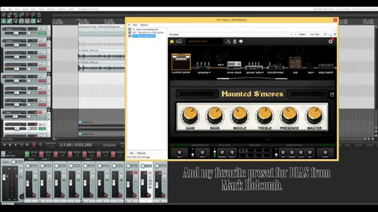How to make metal at home with BIAS Desktop.
