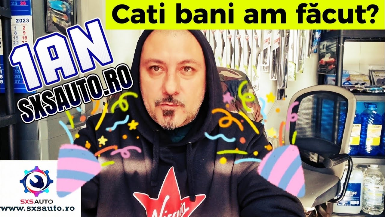 Cati bani am făcut într-un an din piese și accesorii auto?! #sxsauto #viral #auto #shop #online