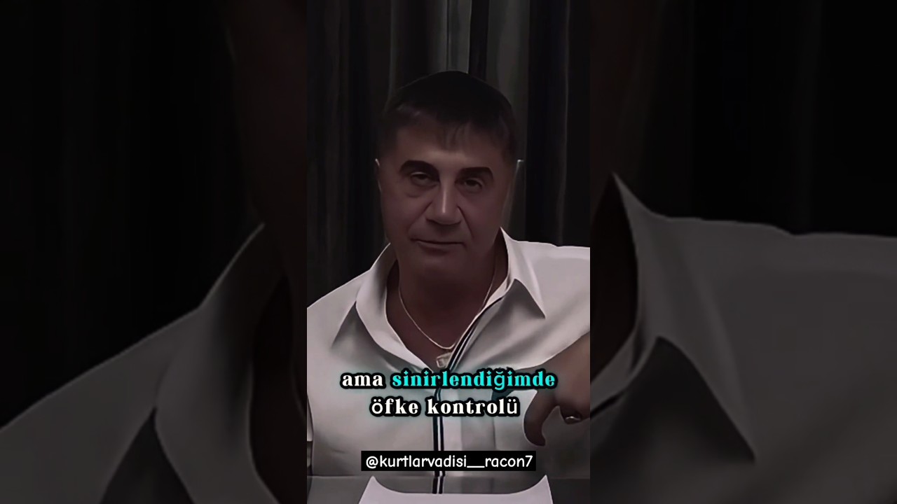 Reis Sedat Peker &ouml;fke kontrol&uuml; kaybediyorum #kurtlarvadisi #kurtlarvadisipusu #reis #racon #music