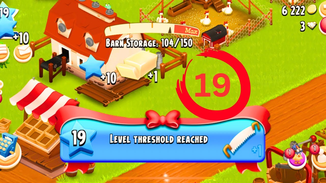 Hay Day Level 19 Gameplay Part 4 🍀