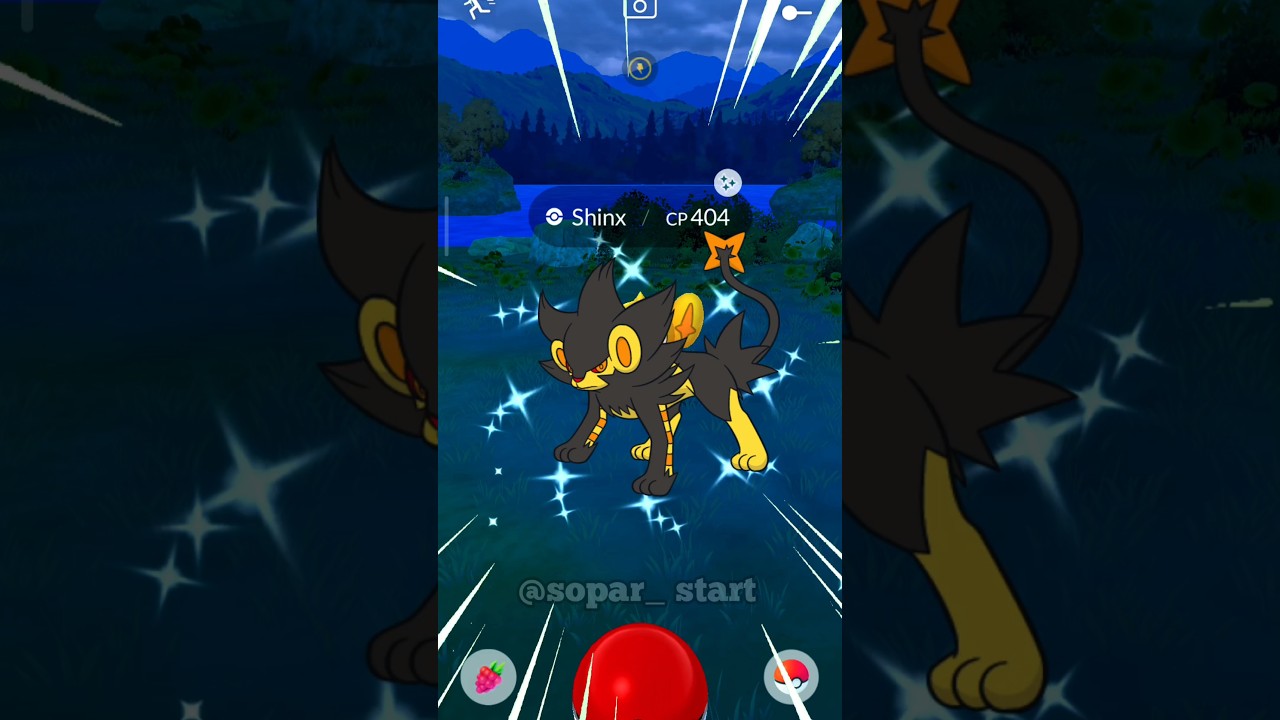 Getting Lucky With ✨Shiny Shinx in pokemon go #pokemon #soparstart #viral #shiny