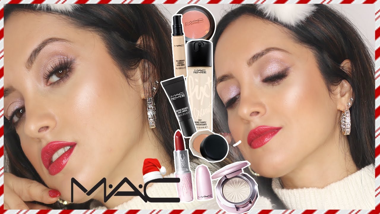 ΝΕΟ!FULL FACE OF MAC COSMETICS 🎅  ΕΟΡΤΑΣΤΙΚΗ ΣΥΛΛΟΓΗ 2020 FROSTED FIREWORK|ΠΡΩΤΟΧΡΟΝΙΑΤΙΚΟ ΜΑΚΙΓΙΑΖ
