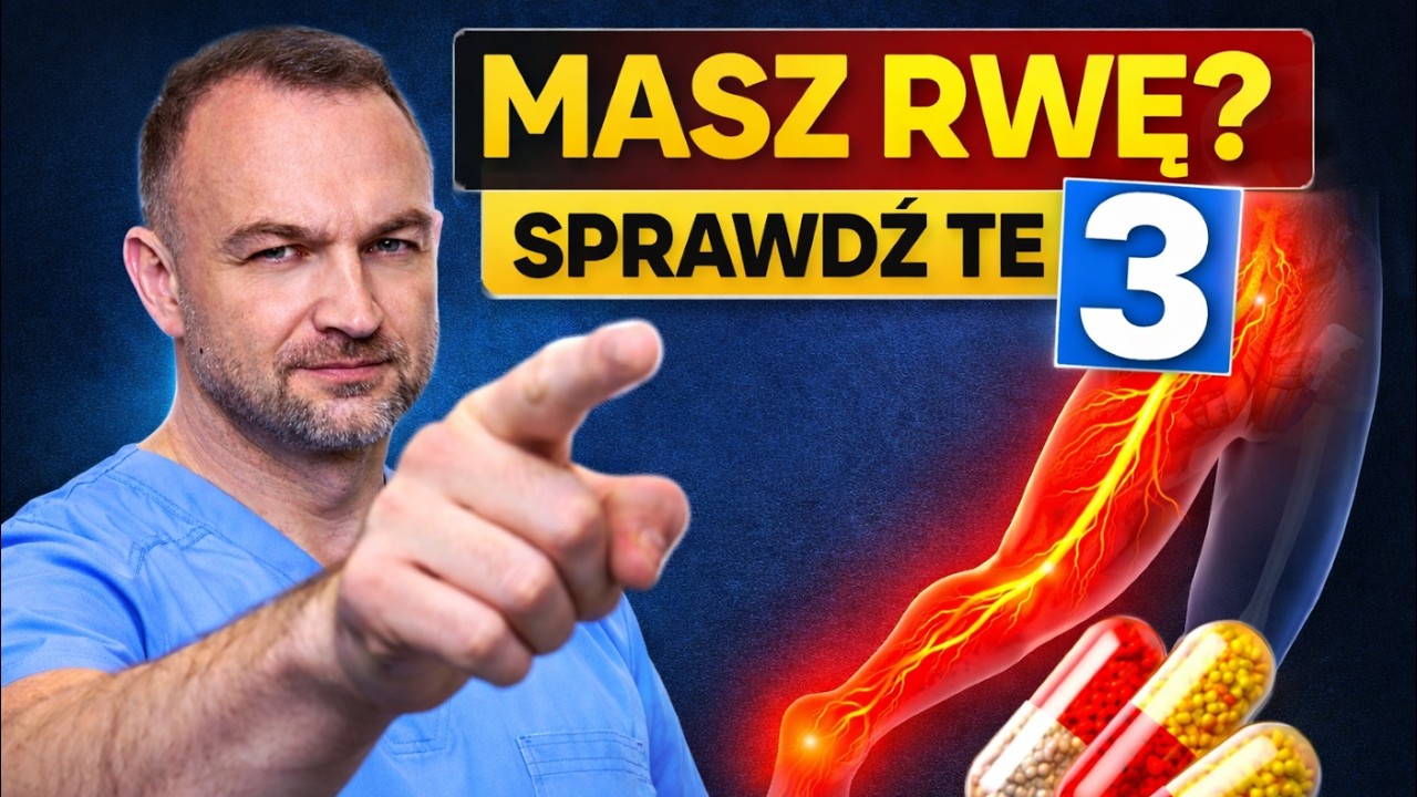 3 witaminy, których brak nasila rwę kulszową