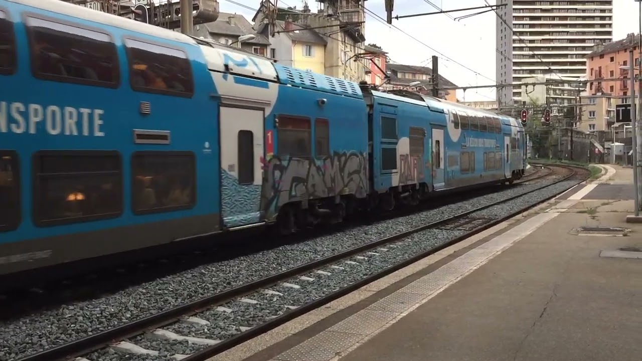 2022-11 TER & FRET SNCF à Aix les Bains et Chambéry