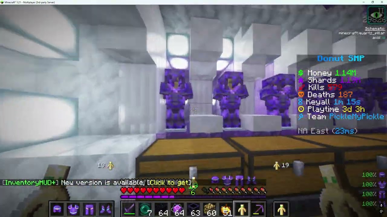 The BEST LOOKING Stash Design in DonutSMP.net! (Blueprint in Description)