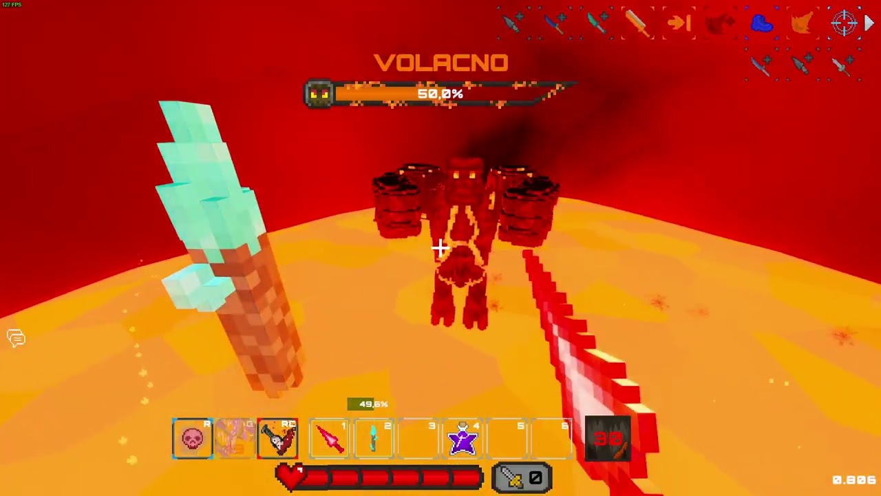 Cave Crawlers Hard Volacno Speedrun nodmg