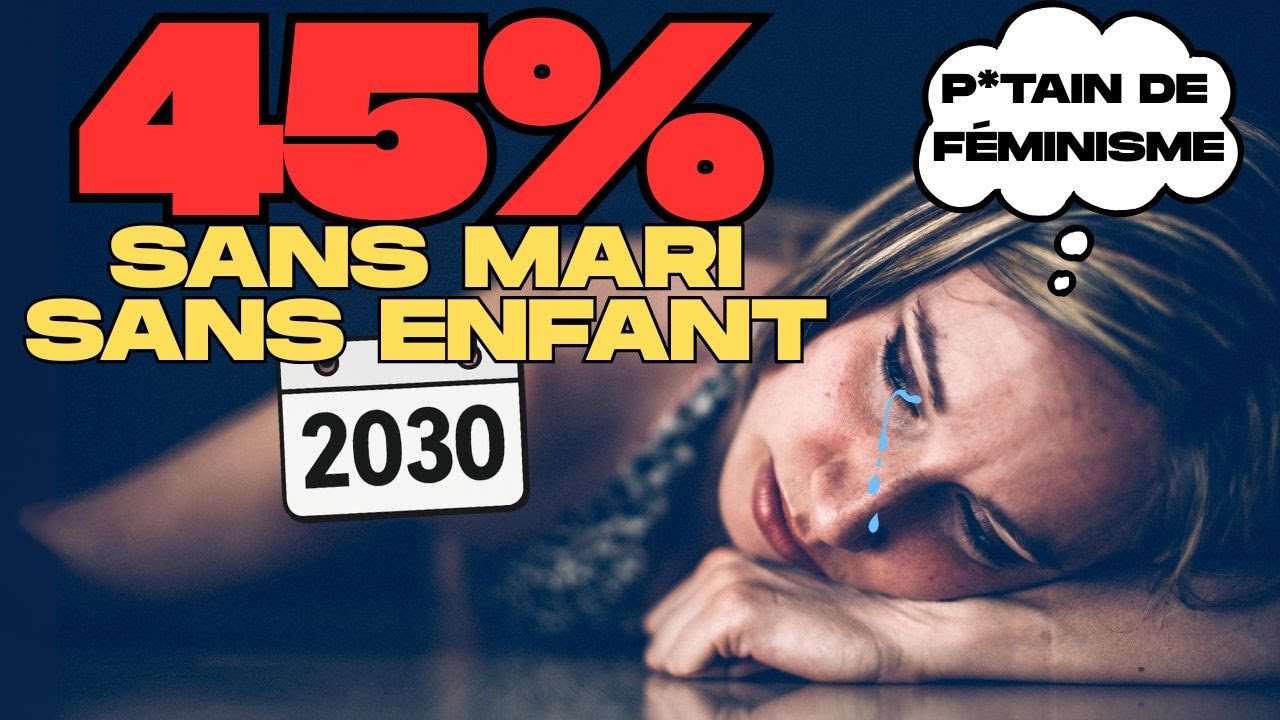 2030 : 45% DE FEMMES SERONT C&Eacute;LIBATAIRES ET SANS ENFANTS (