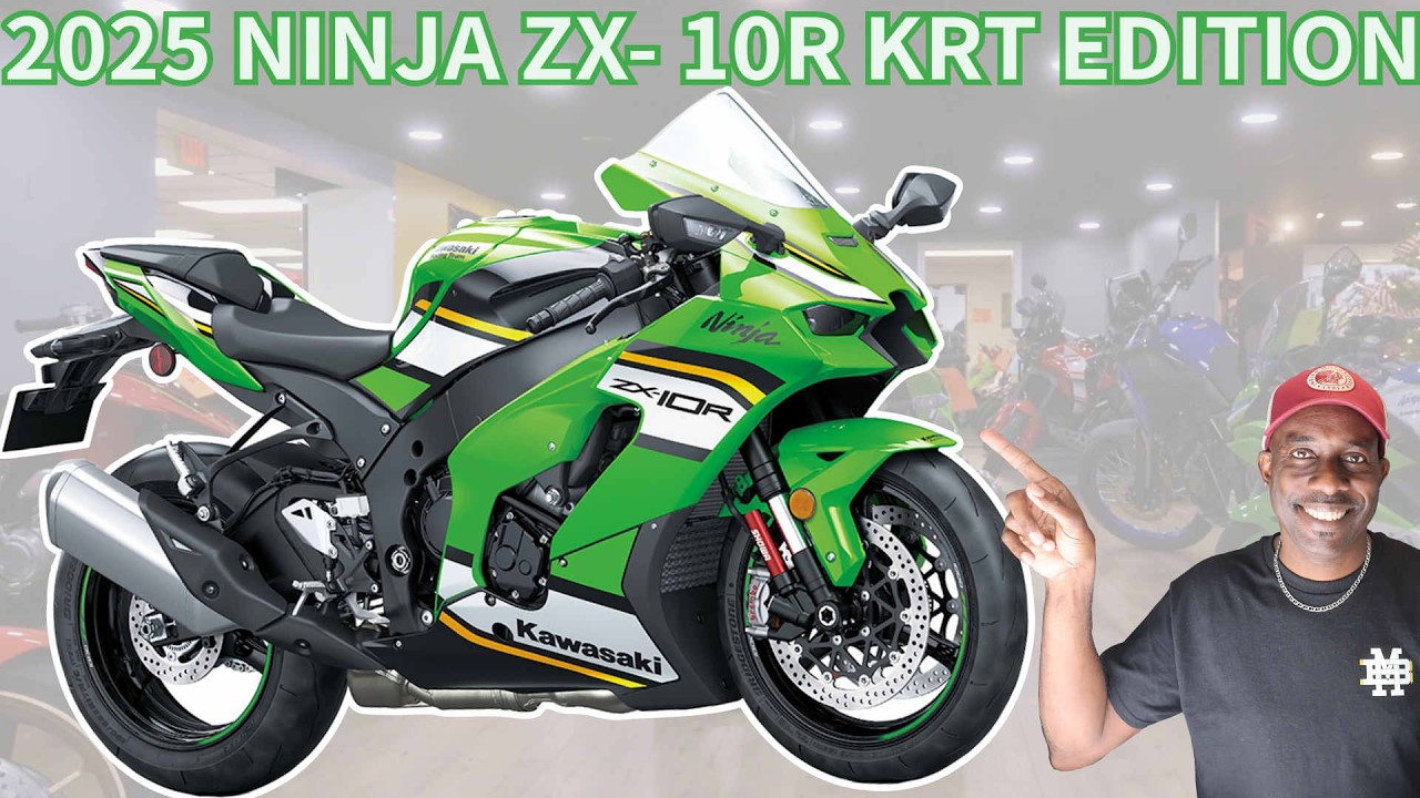 Обзор Kawasaki Ninja ZX 10R KRT Edition 2025 года