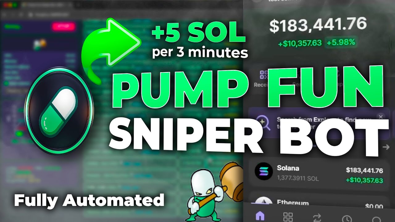 Pump Fun Sniper BOT for Solana Memecoins | How I Made $893 Per 5 Minutes With PumpFun Sniper Bot