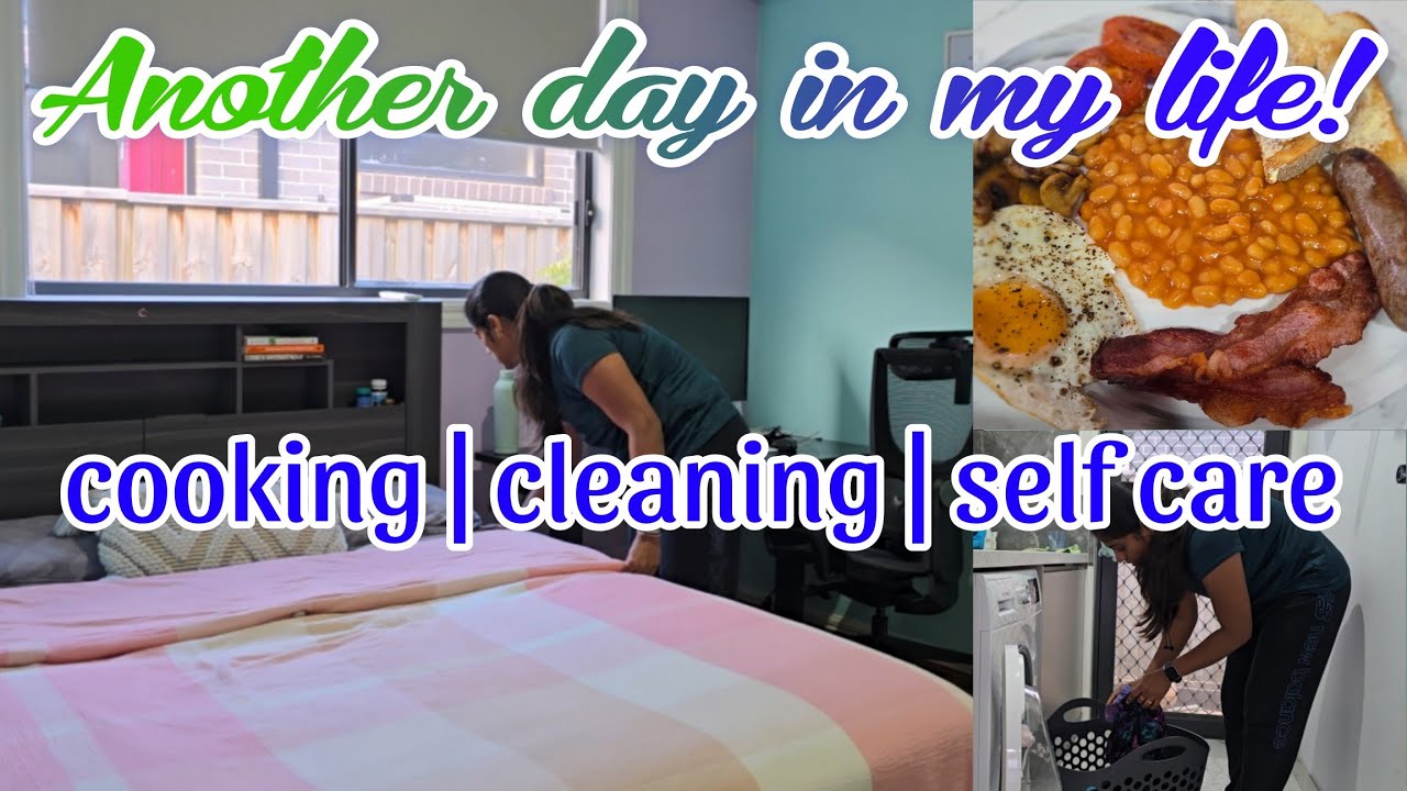Day in my life Malayalam|English breakfast|weekend Cleaning and self care|making hair oil at home