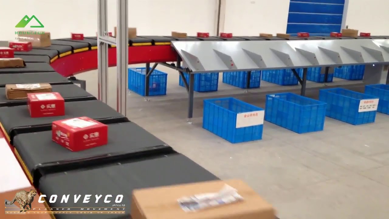 STO Express Cross Belt Sorter Project