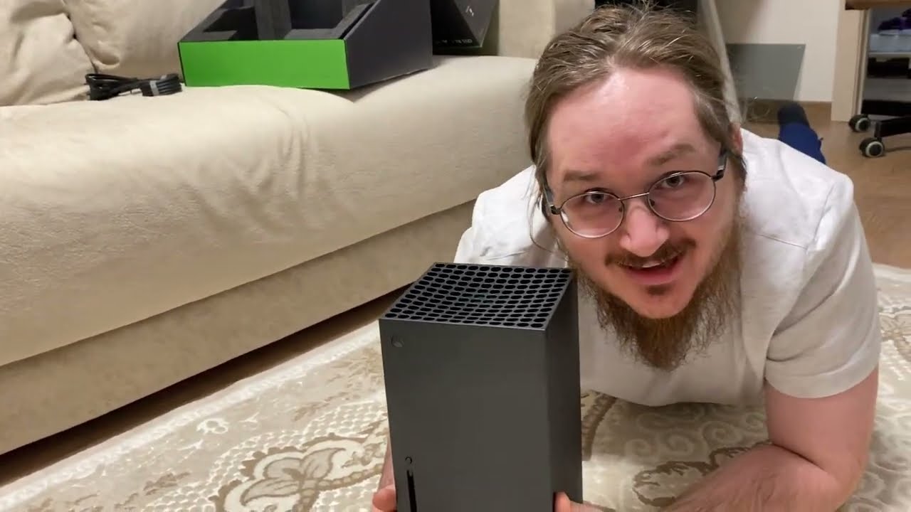 рад как ребенок — теперь у меня есть xbox series x