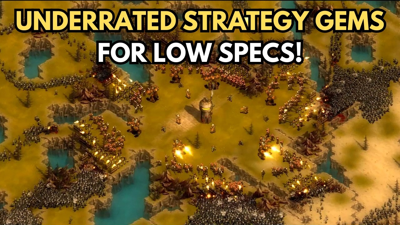 Top 15 Strategy Games That Run on Any PC (Low Spec Friendly)