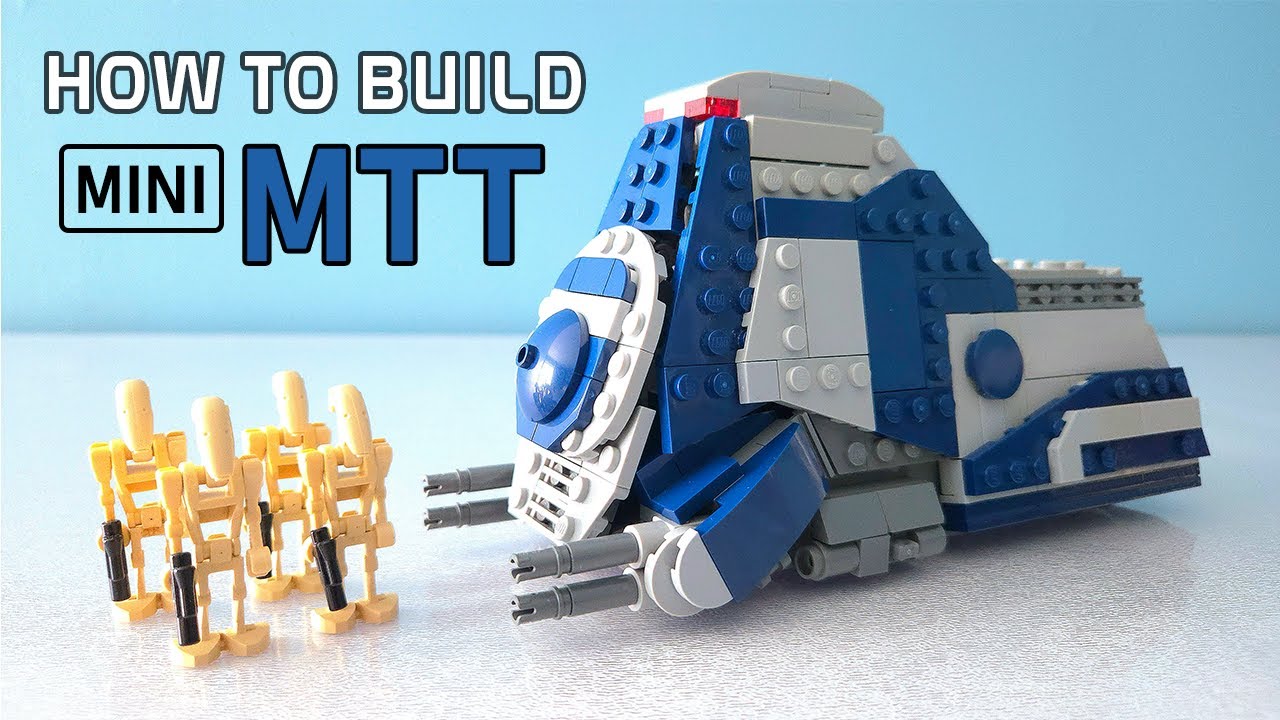 LEGO Star Wars Mini Separatist MTT MOC | Инструкции по сборке