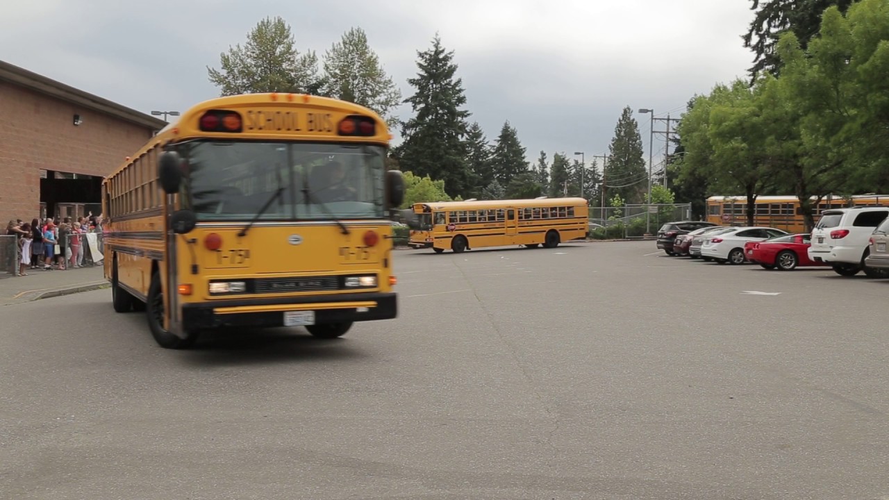 Frank Love busses on last day of school 06/26/2017